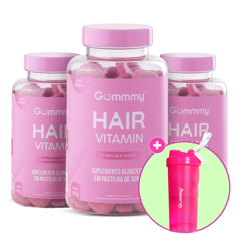 3 Gummy Hair® + 1 Shakeira