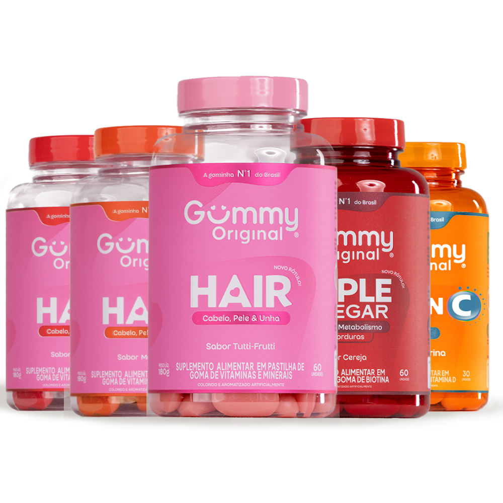 Kit Gummy® Rotina 5 Estrelas