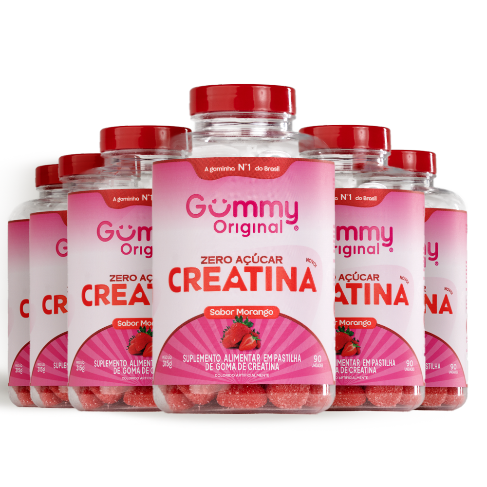 Gummy® Creatina Morango 315g
