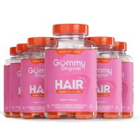 6 Gummy® Hair - 180g.