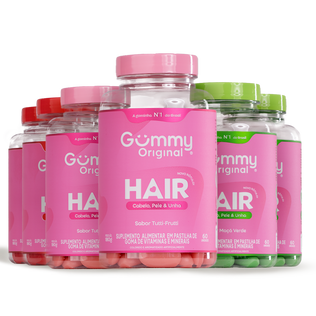6 Gummy® Hair - 180g