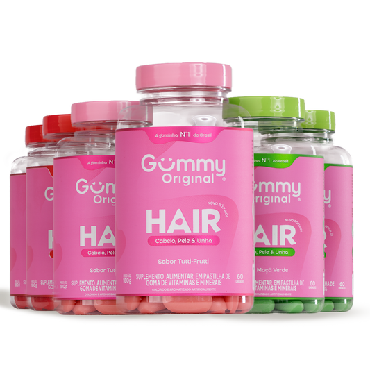 6 Gummy® Hair - 180g