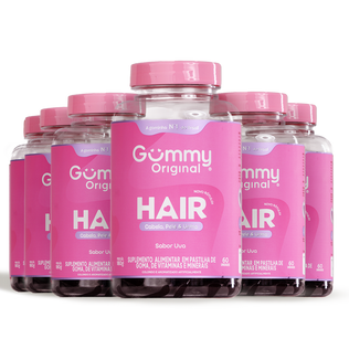 6 Gummy® Hair - 180g
