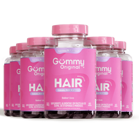 6 Gummy® Hair - 180g.