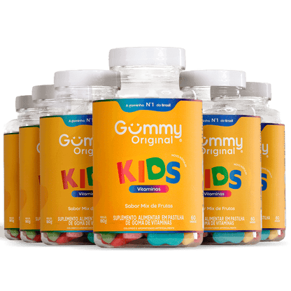 Gummy Kids Vitamin® - Mix Frutas 180 g
