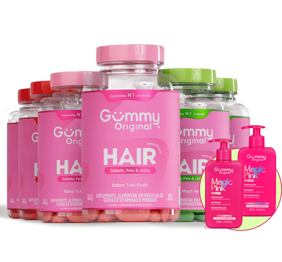 Kit Gummy® Mega Tratamento