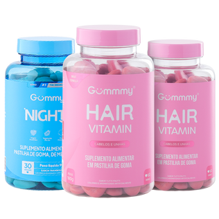 2 Gummy Hair + 1 Gummy Night