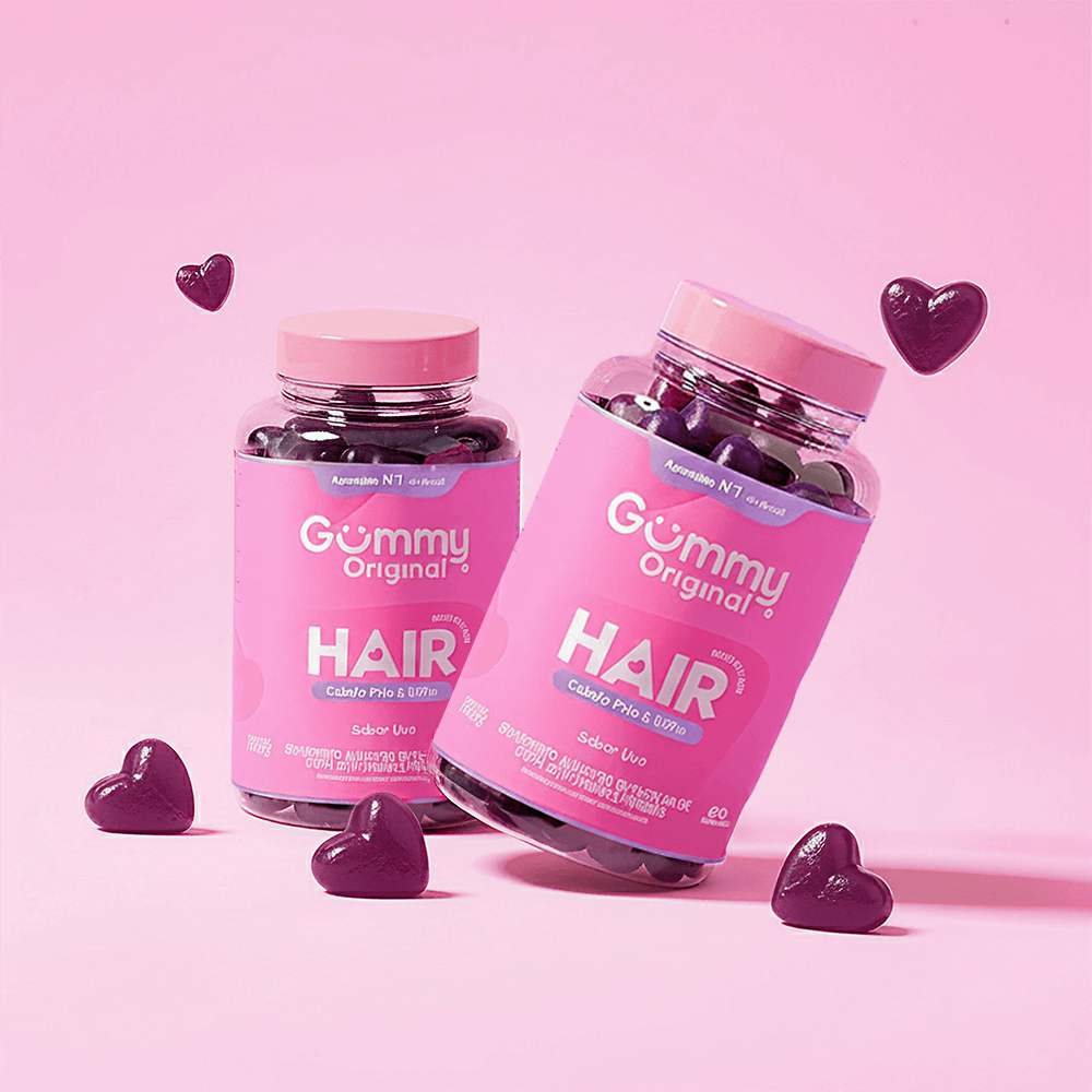 1 - Gummy® Hair Uva - 180g