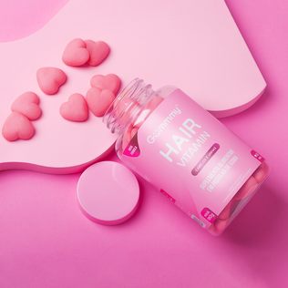 3 Gummy® Hair 180g + Escova ou Necessaire Xoxo
