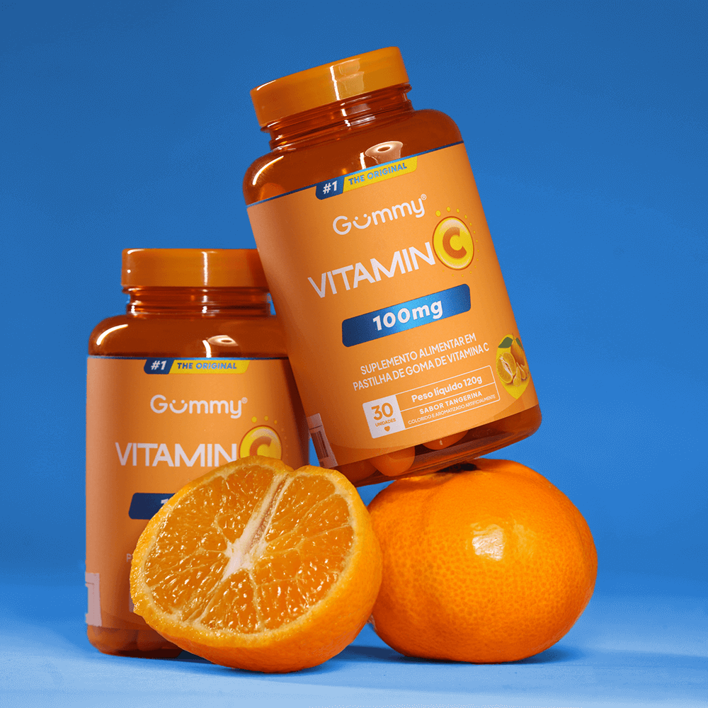 6 Gummy Vitamina C Tangerina