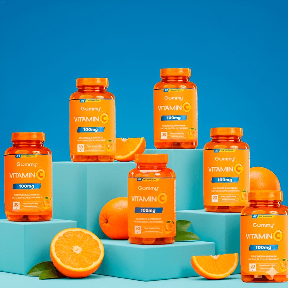 6 Gummy Vitamina C Tangerina
