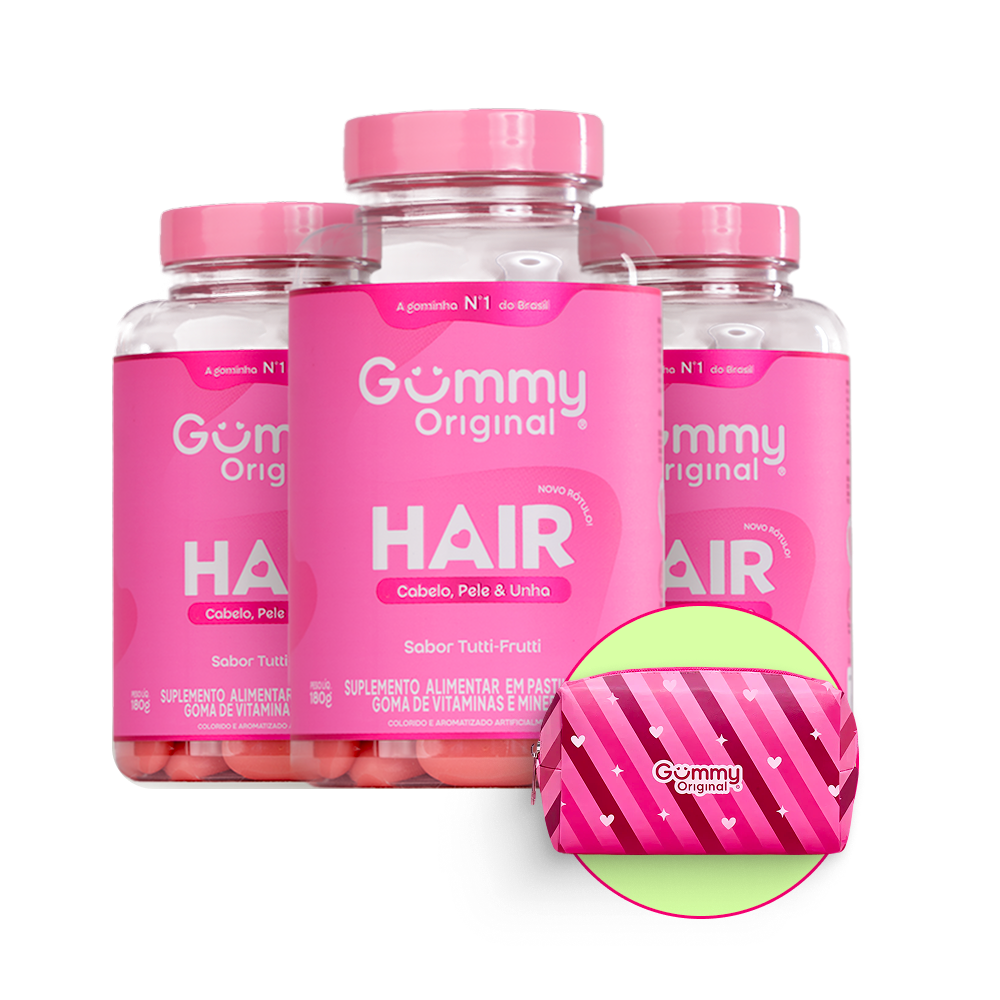 Kit Gummy® Trio Hair