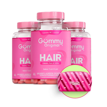 Kit Gummy® Trio Hair