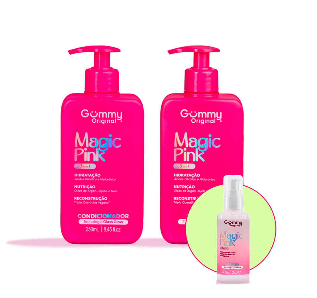 Kit Gummy® Magic Pink Essencial
