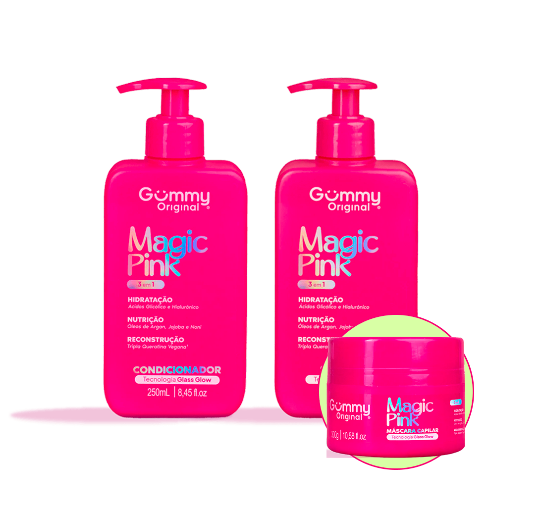 Kit Gummy® Magic Pink Essencial