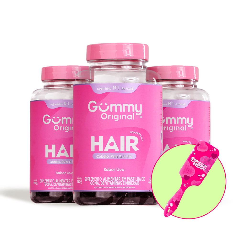 Kit Gummy® Trio Hair