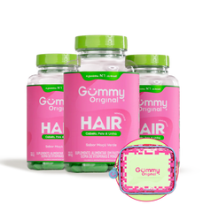 Gummy Hair® - Maçã Verde 180 g