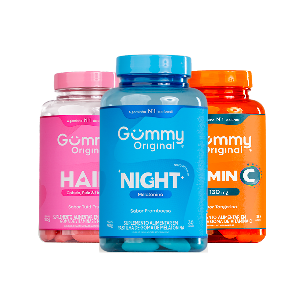 Kit Gummy®  Trio Cuidado Completo