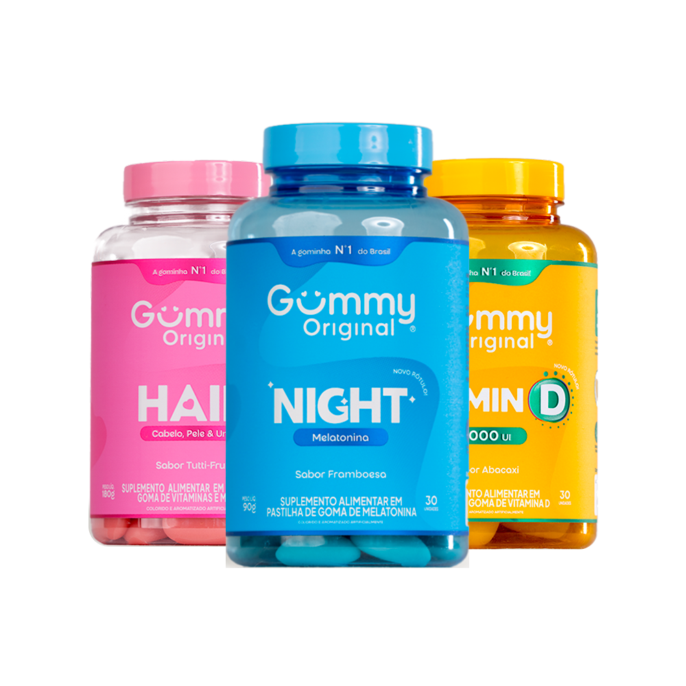 Kit Gummy®  Trio Cuidado Completo