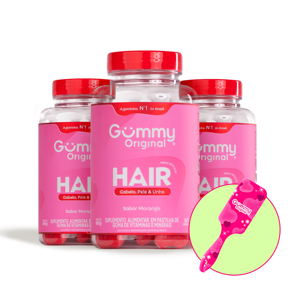 Kit Gummy® Trio Hair