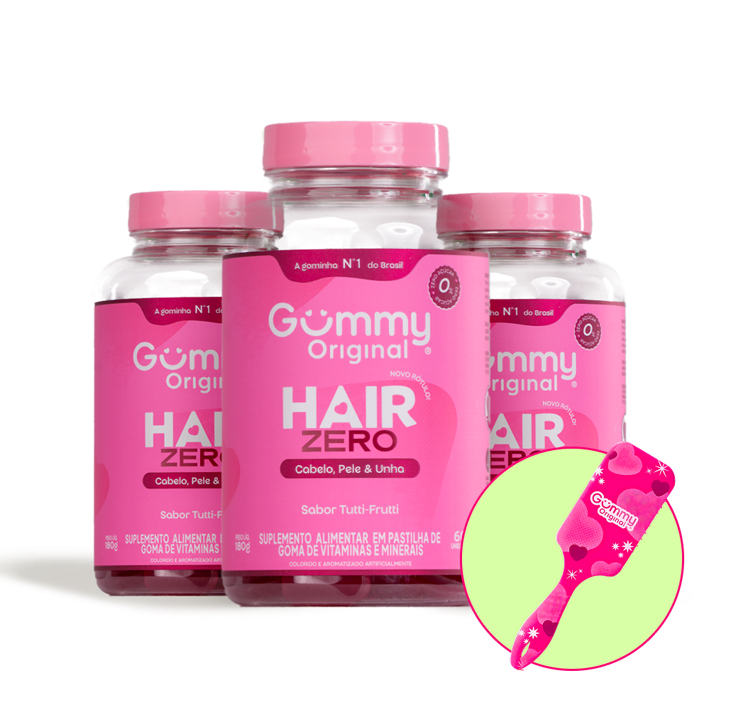 Kit Gummy® Beleza Zero Açúcar Extra
