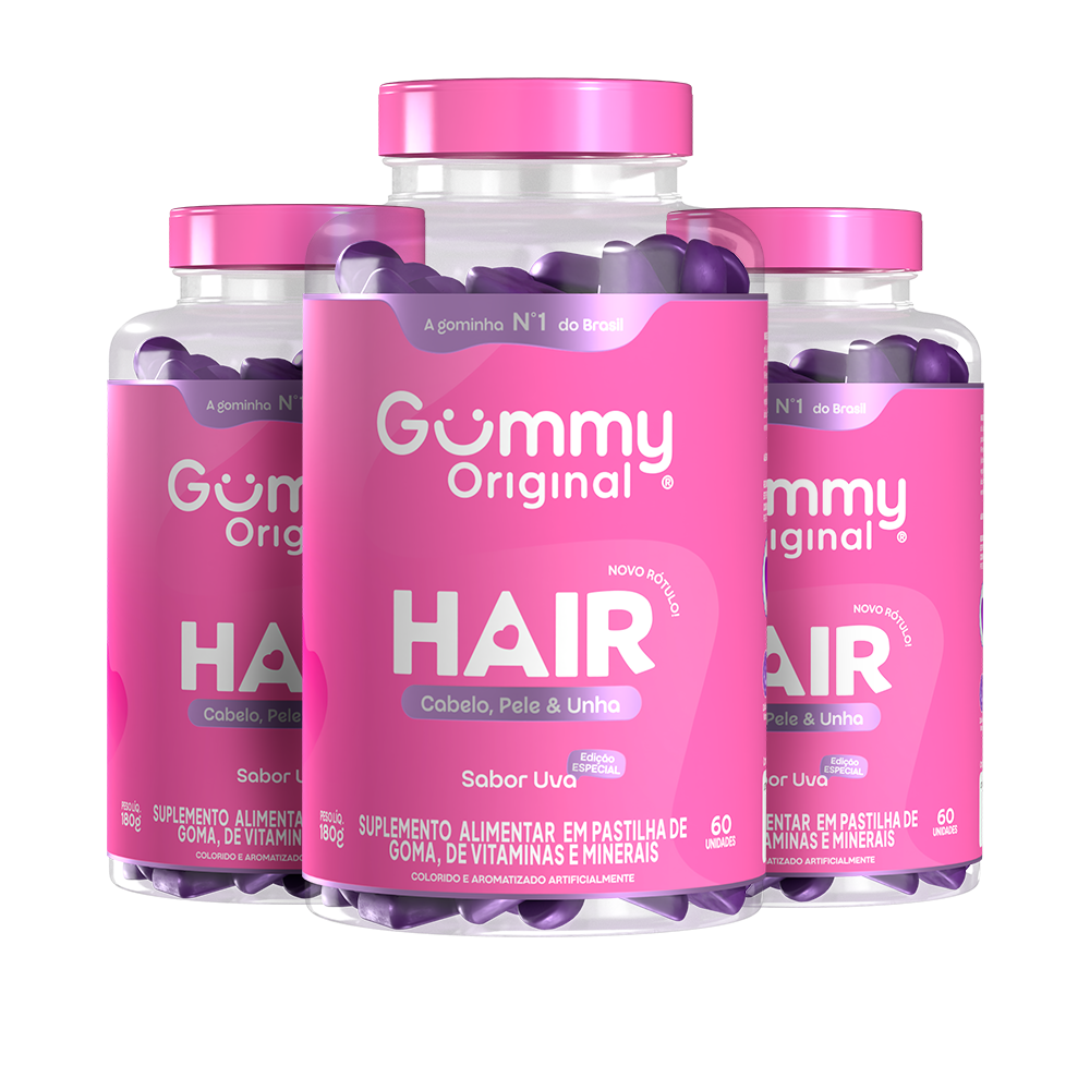 Gummy® Hair Uva - 180g