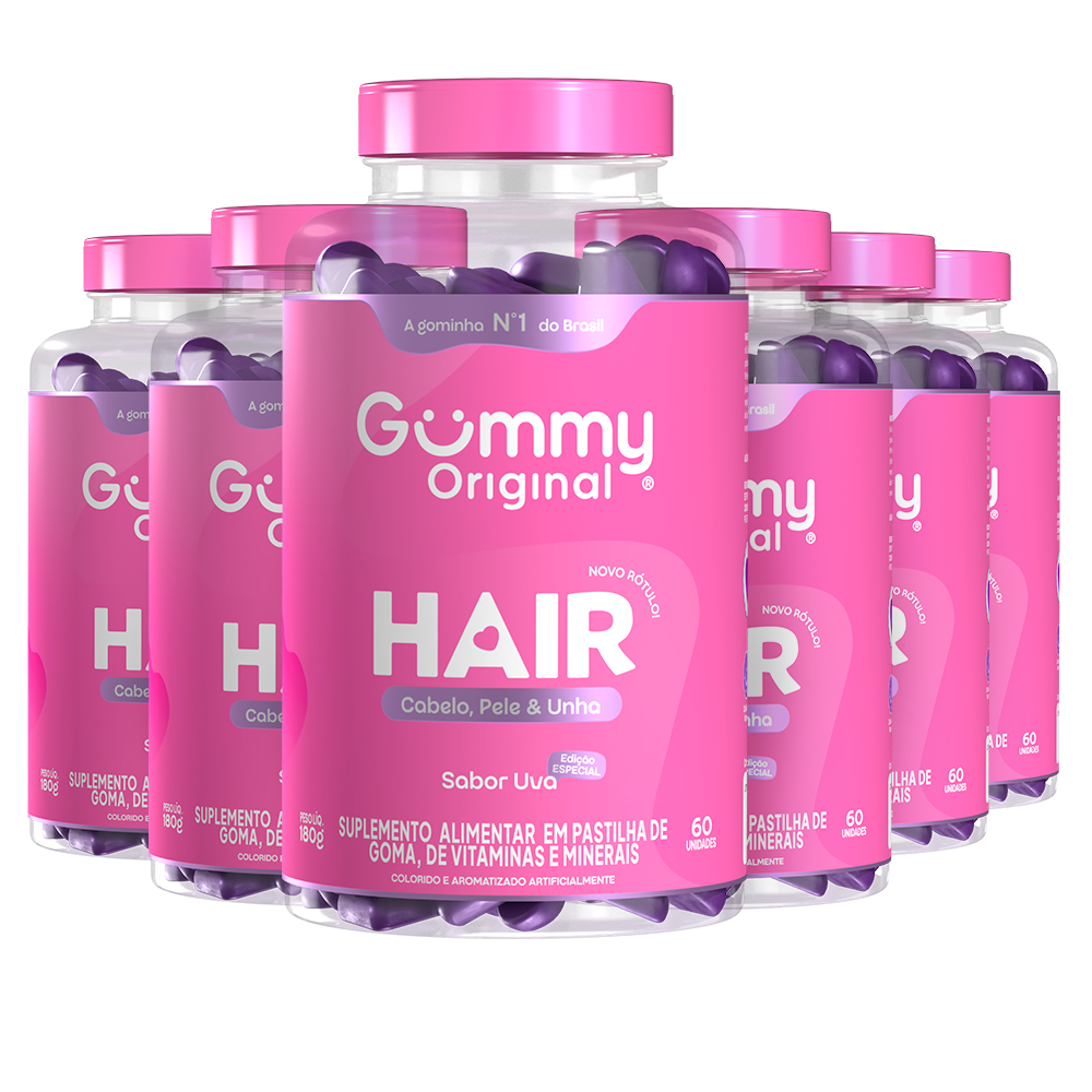 Gummy® Hair Uva - 180g