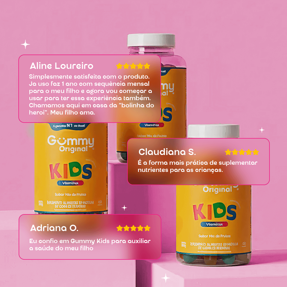 Gummy Kids Vitamin® - Mix Frutas 180 g