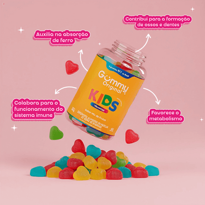 Gummy Kids Vitamin® - Mix Frutas 180 g