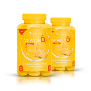 Gummy® Vitamina D Abacaxi - 90 g