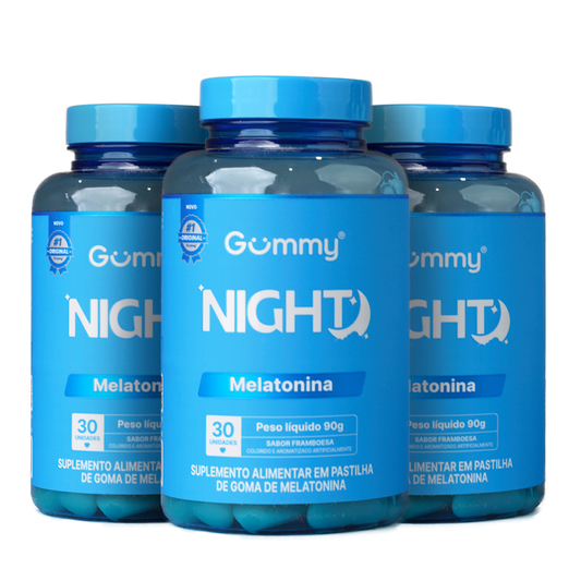 Gummy Night Melatonina® - Framboesa  90 g
