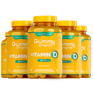 Gummy® Vitamina D Abacaxi - 90 g