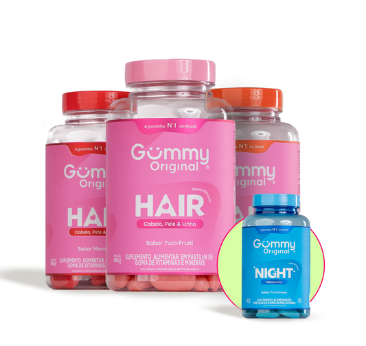 Kit Gummy® Trio Sabor e Sono
