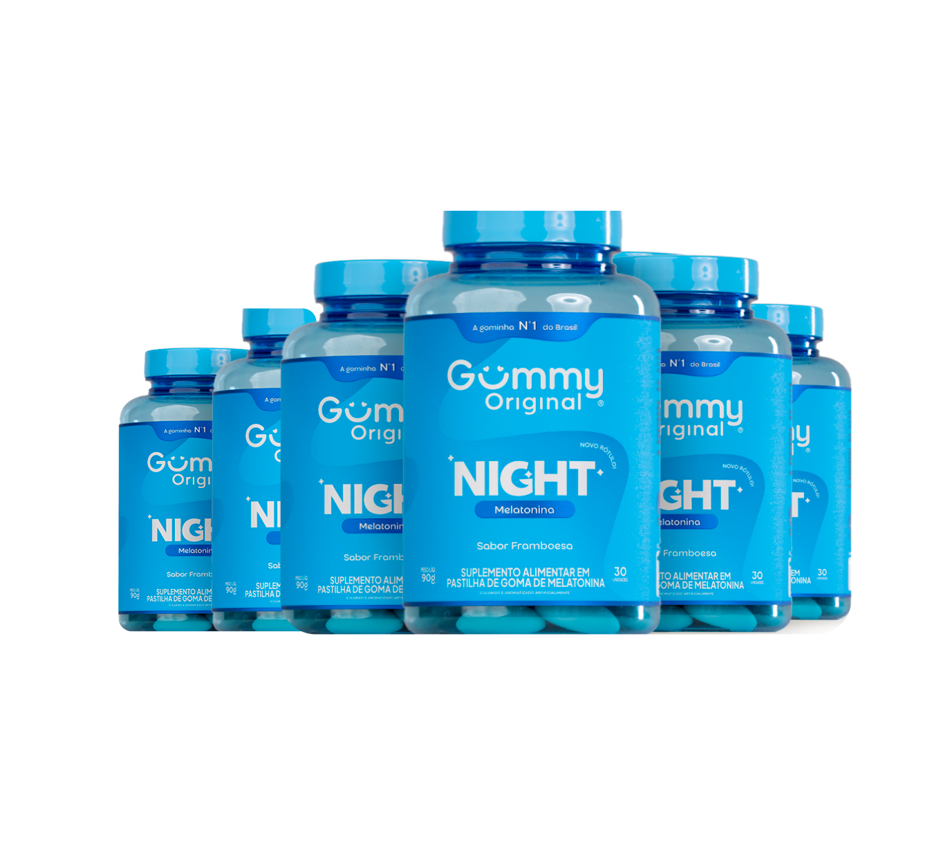 Gummy Night Melatonina® - Framboesa  90 g