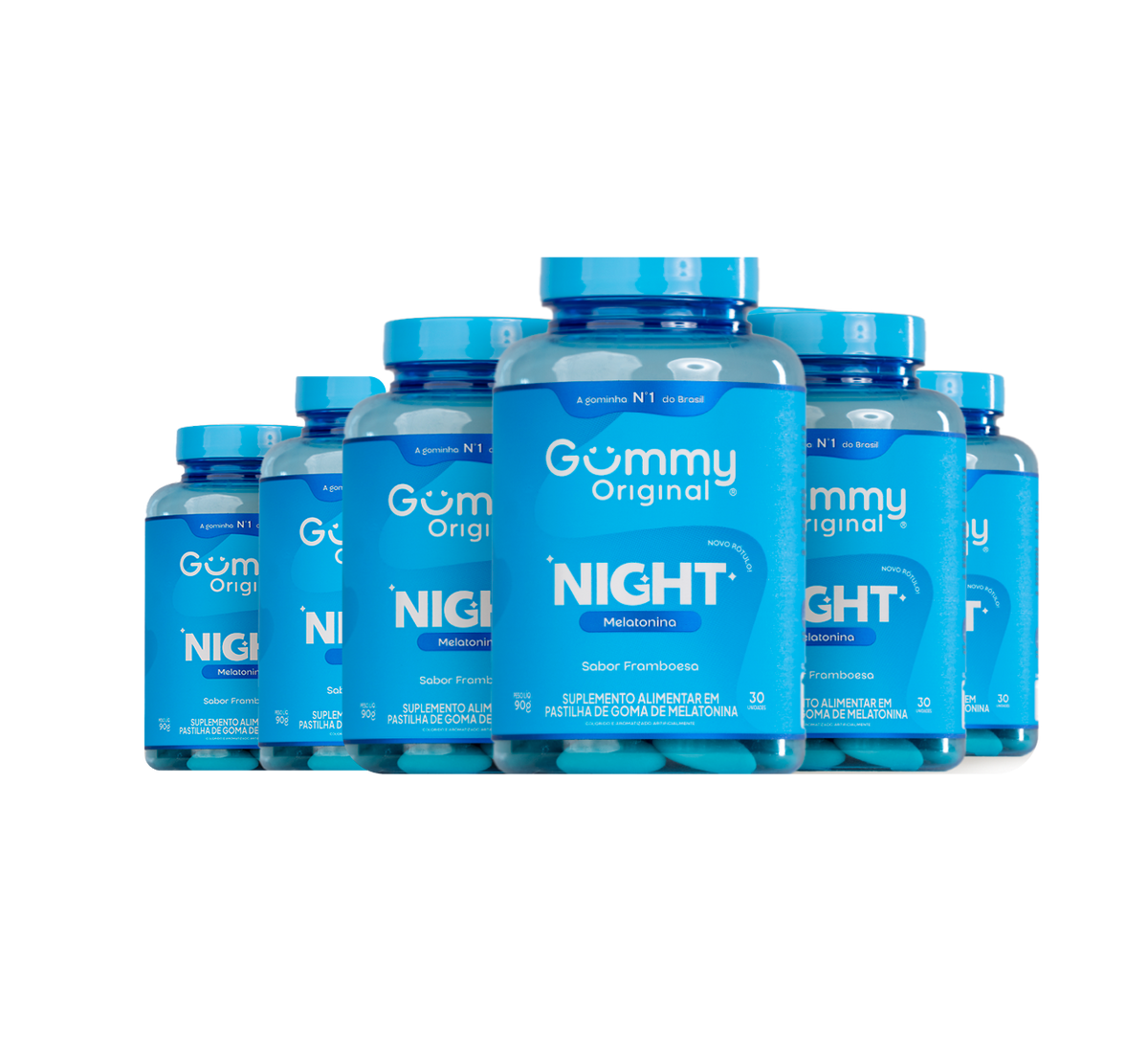 Gummy Night Melatonina® - Framboesa  90 g