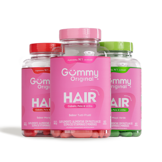Gummy® Hair - Mix Sabores 180 g
