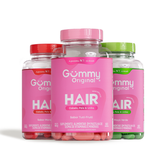 Gummy® Hair - Mix Sabores 180 g