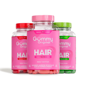 Gummy® Hair - Mix Sabores 180g