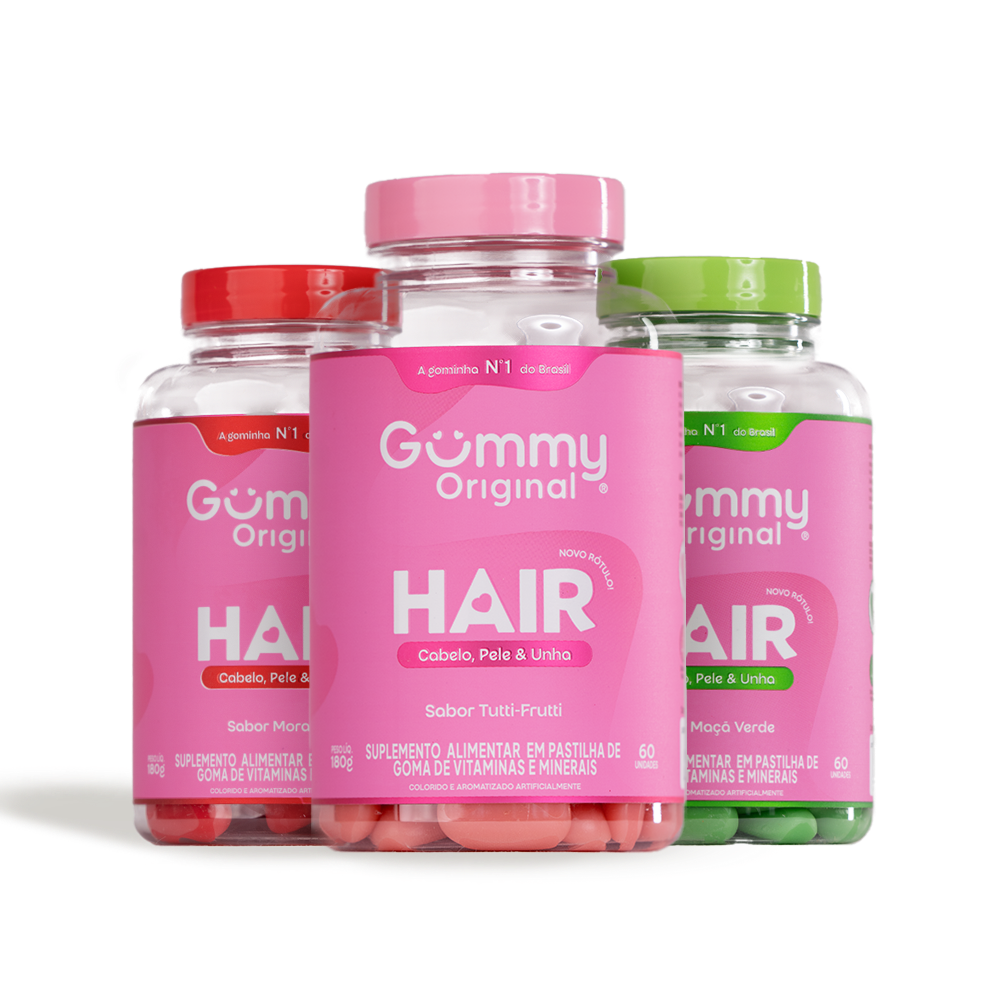 Gummy® Hair - Mix Sabores 180g