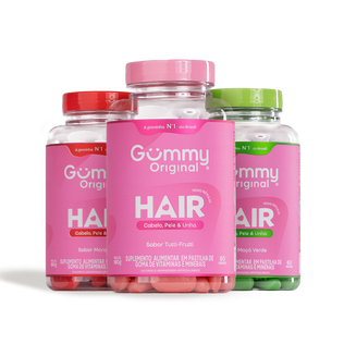 Gummy® Hair - Mix Sabores 180 g