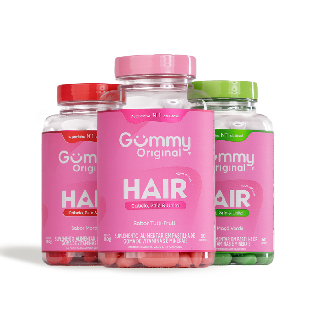 Gummy® Hair - Mix Sabores 180 g