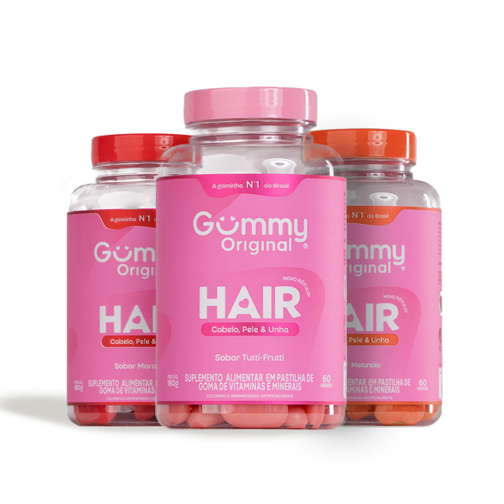 Gummy® Hair - Mix Sabores 180g