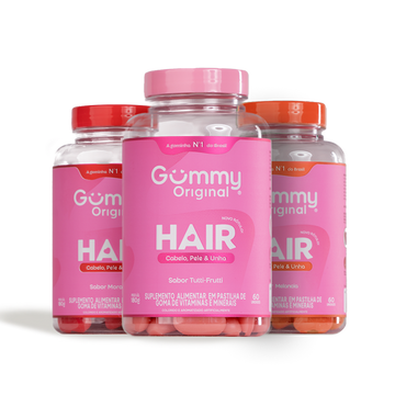 Gummy® Hair - Mix Sabores 180g