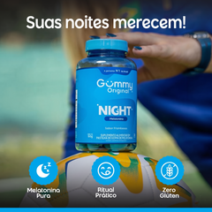Gummy Night Melatonina® - Framboesa  90 g