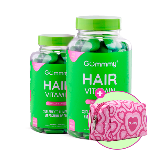 2 Gummy® Hair + Necessaire
