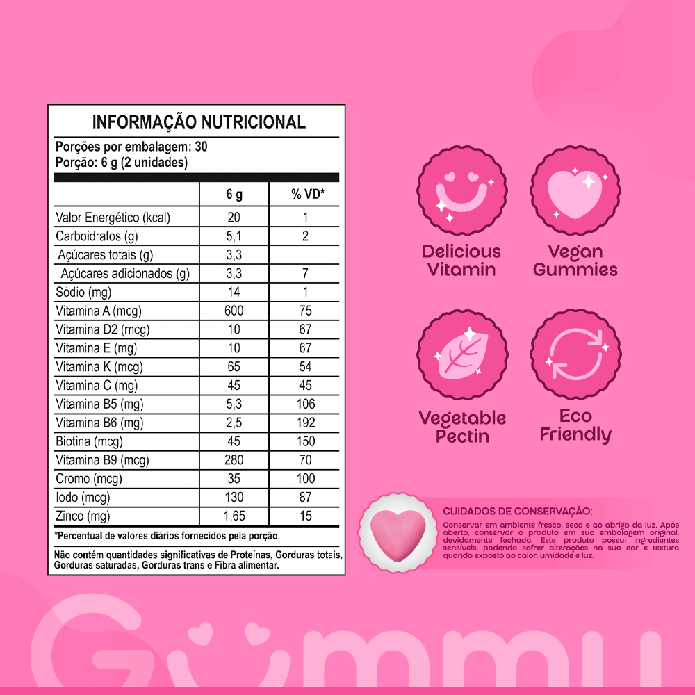 Gummy Hair®-Tutti-Frutti 180 g