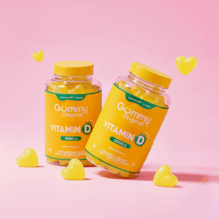 Gummy® Vitamina D Abacaxi - 90 g