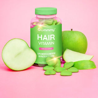 Gummy Hair - Maçã Verde 180g - Gummy