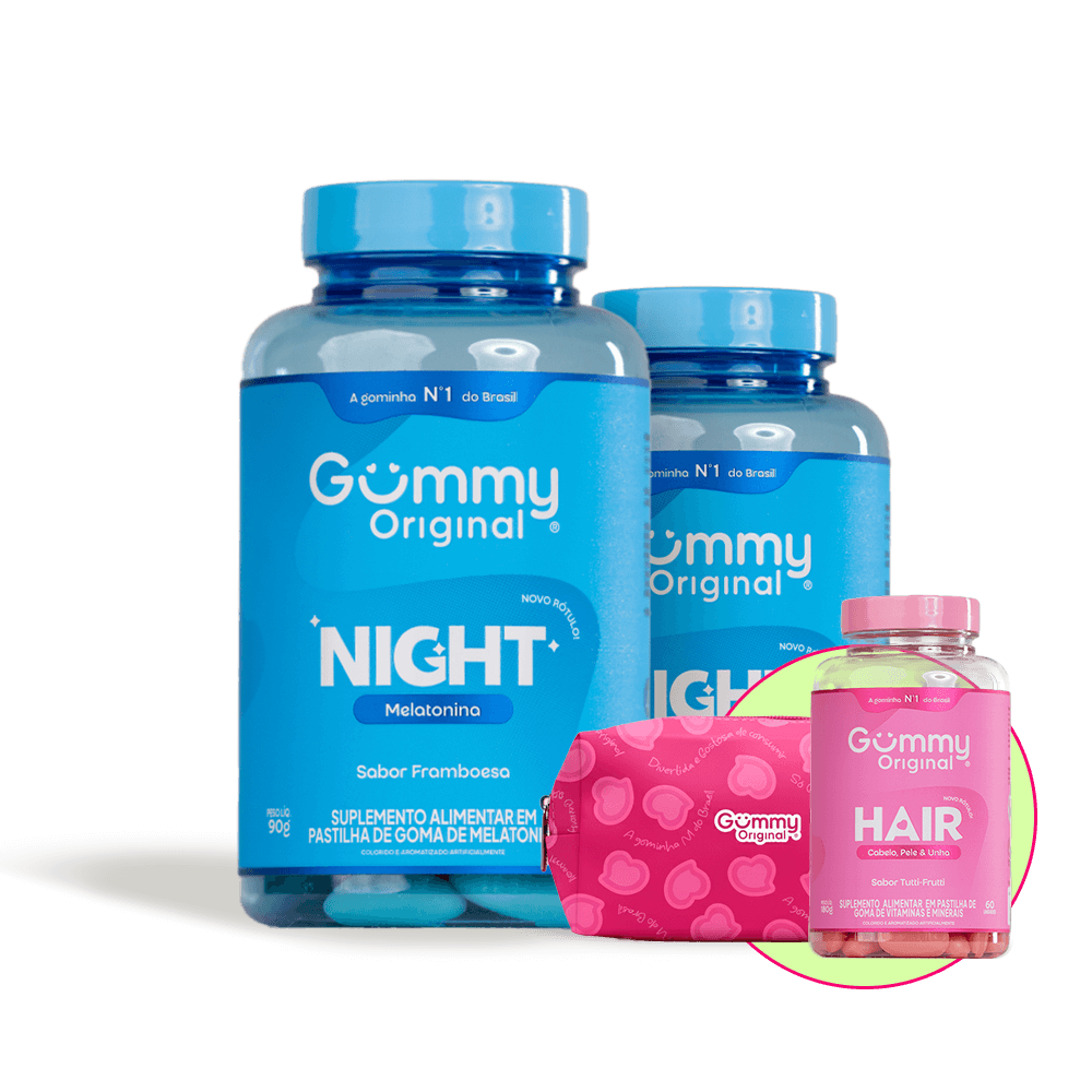 Kit Gummy® Rotina Noturna