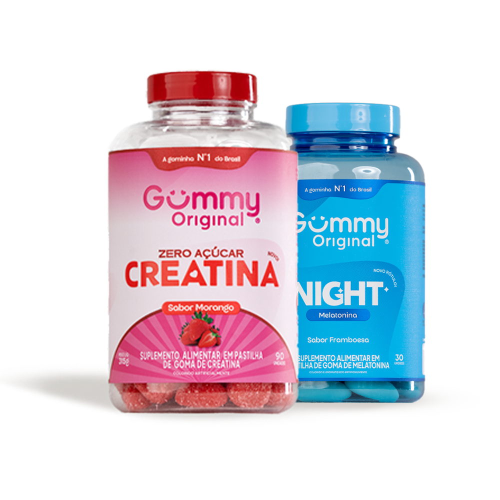 Kit Gummy® Força e Sono